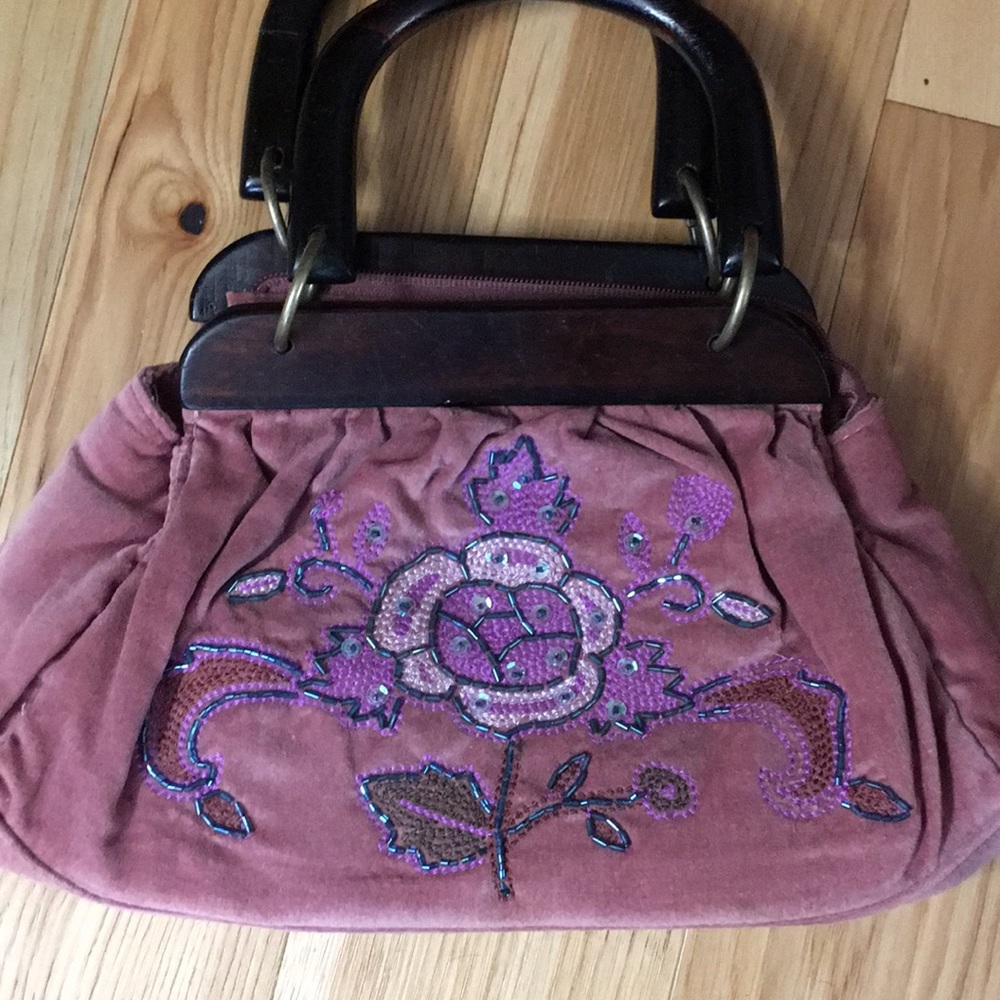 Sequined purse
